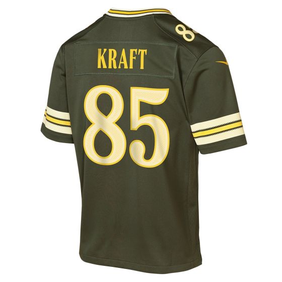 Youth Green Bay Packers #85 Kraft green 2026 Nike NFL Jersey0826001